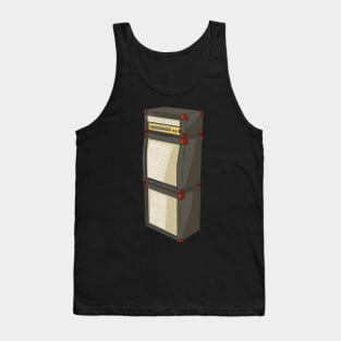 Stack Of Speakers Rock Music Concert Gig Guitar Tank Top